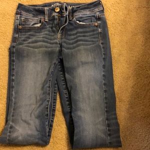 Dark Wash Kick Boot American Eagle